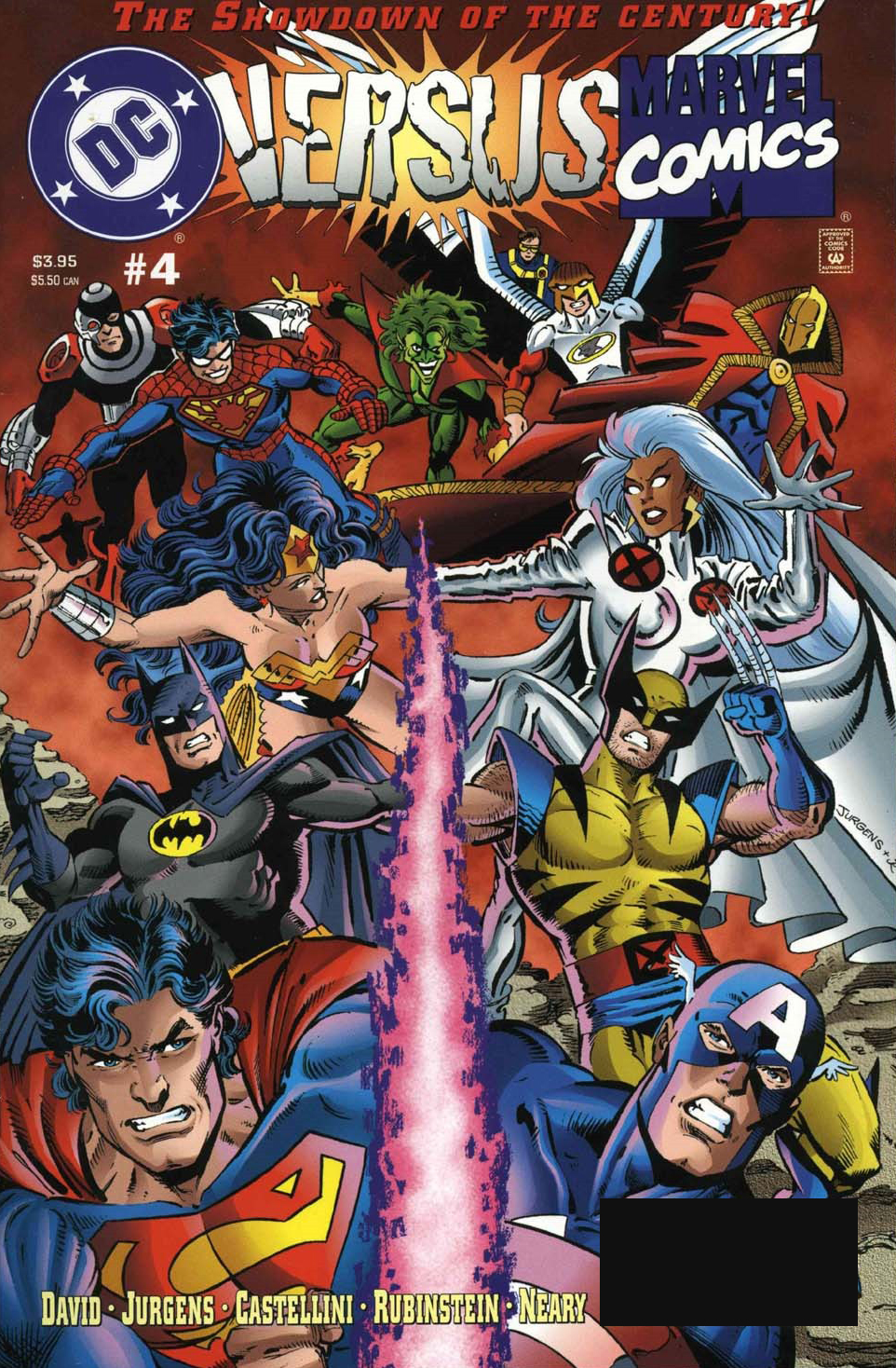 The Marvel Comics Guide: MARVEL VERSUS DC (1995-1996) / THE 